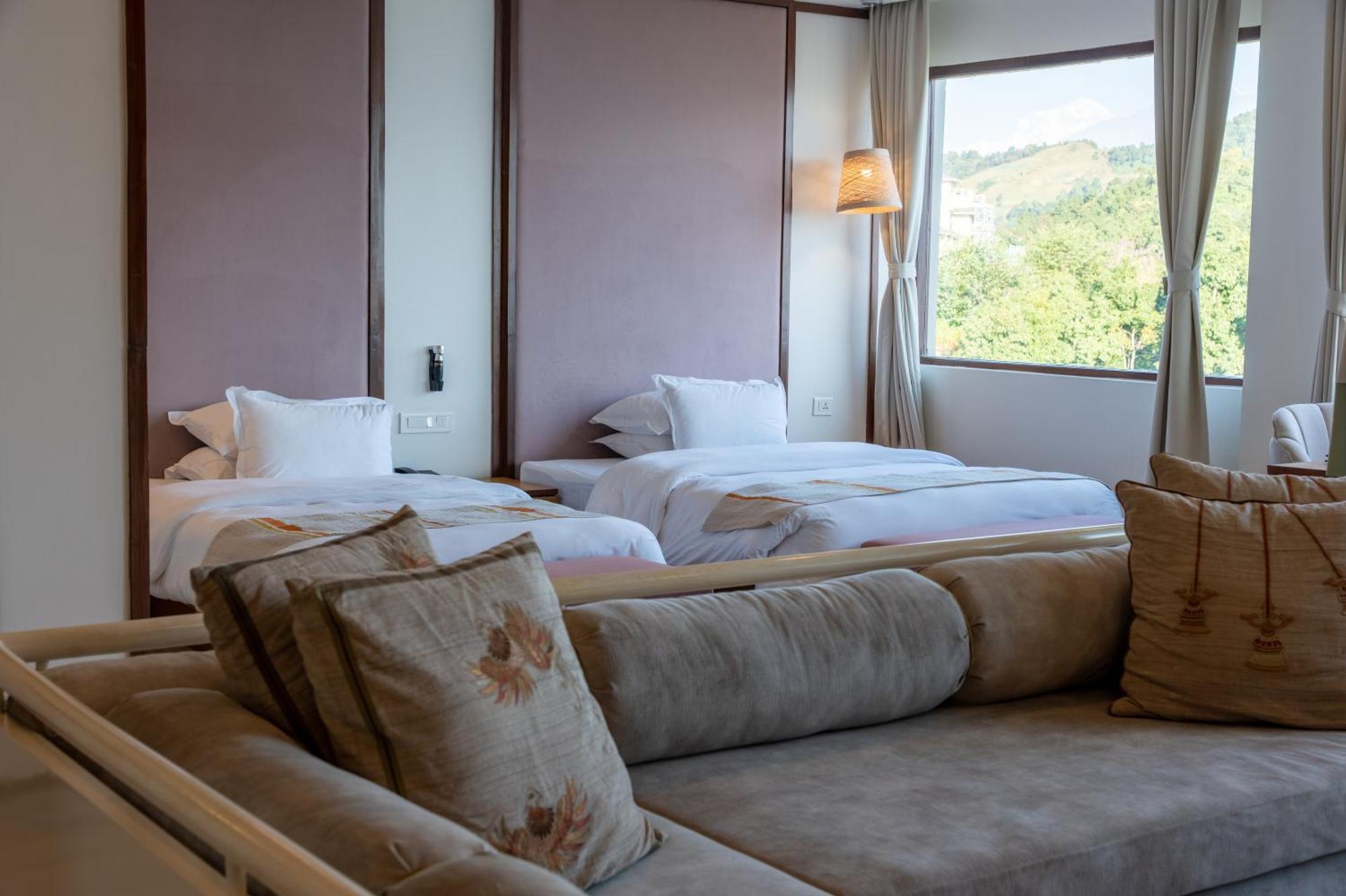 Hotel Annapurna View Sarangkot Похара Екстериор снимка