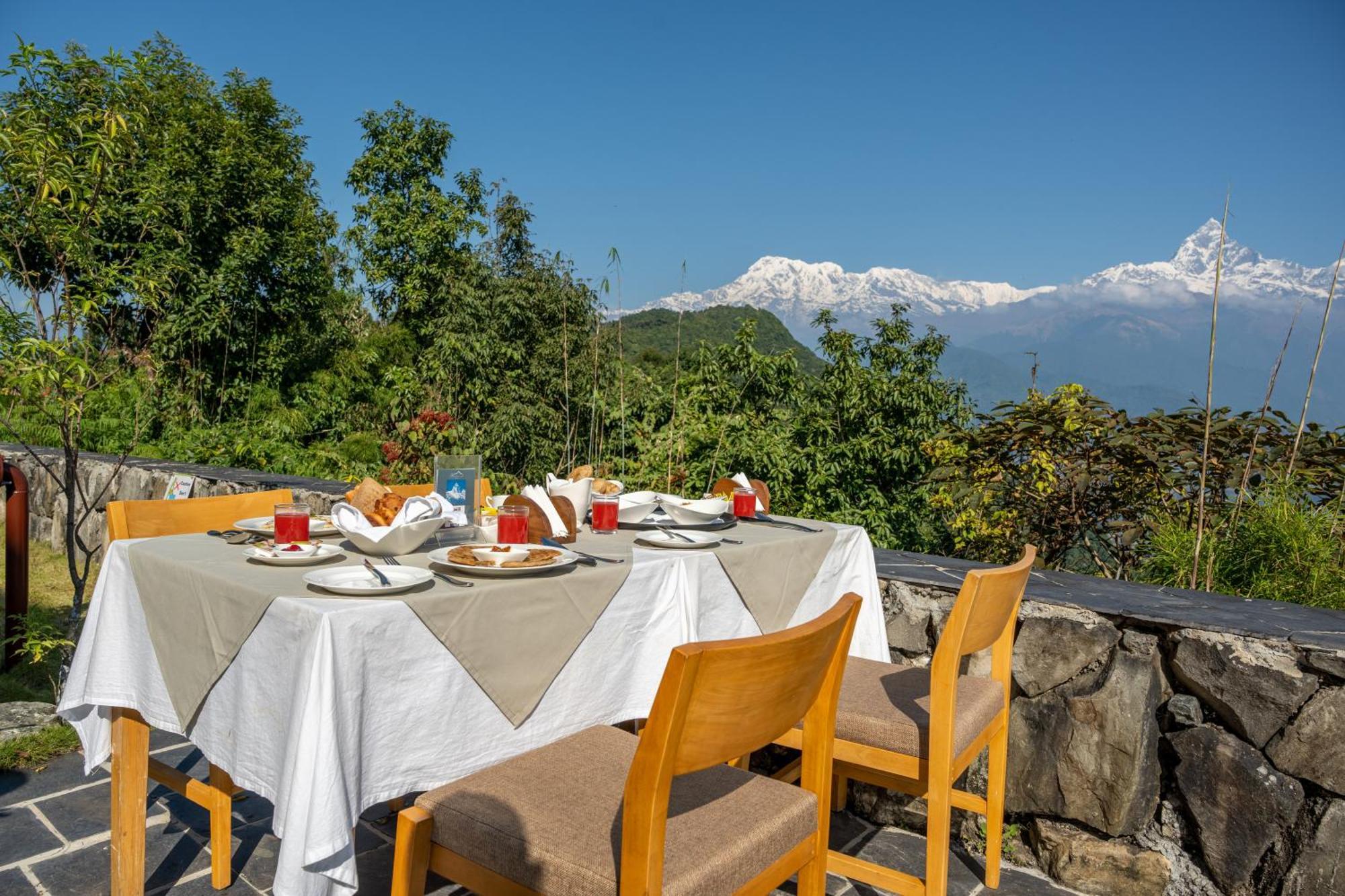 Hotel Annapurna View Sarangkot Похара Екстериор снимка