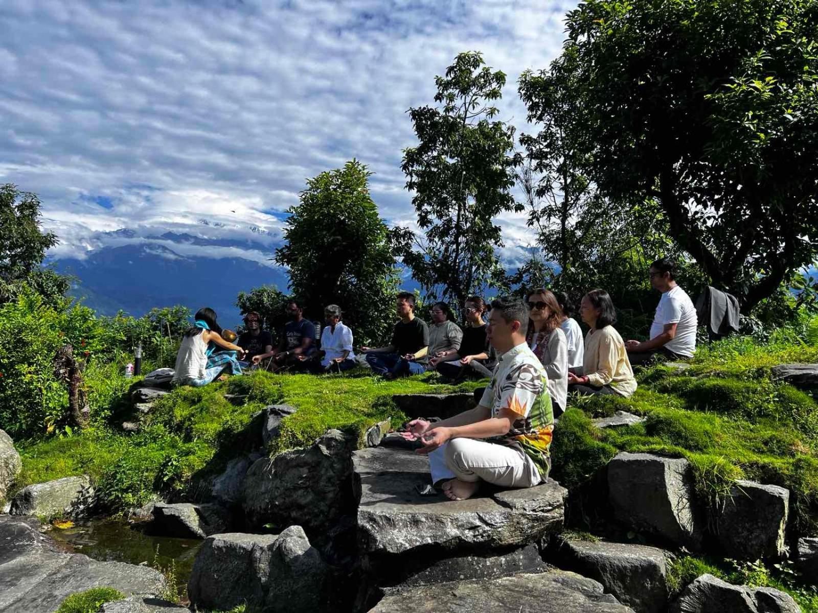 Hotel Annapurna View Sarangkot Похара Екстериор снимка